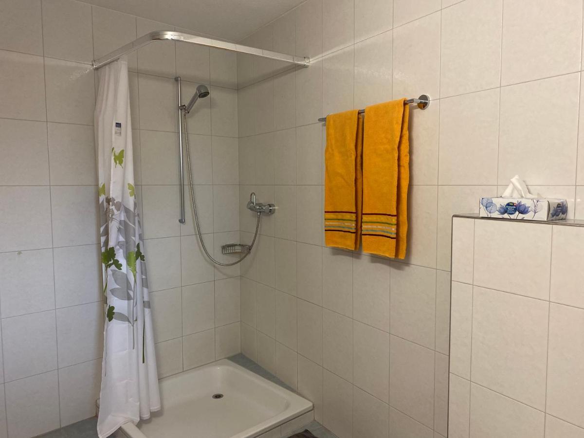 Ferienwohnung In Tschlin Mit Panoramablick Kültér fotó